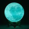 Steam Humidifier Moon Lamp Diffuser Ionizer 8 Colors Usb