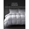 Muji 100% White Goose Feather Down Winter Comforter