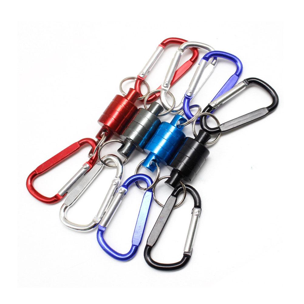 Starker magnetischer Karabiner, tragbar, Outdoor-Angeln, Bergsteigen, Auslöse-Lanyard