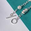 Charming Bead Bracelet Party Gift Silver Fashion Jewelry