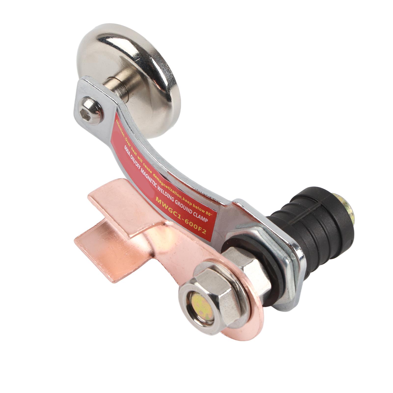 

Магнитный сварочный зажим-держатель для заземления, заземляющий магнитный разъем, сильный магнетизм, большой