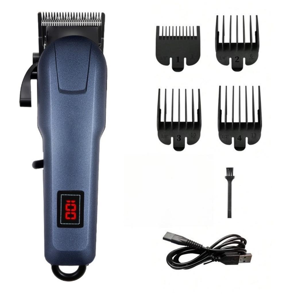 Electric Clipper, Household Use, Hair Clipper, Self-service, Oil Head, Electric Pusher, High-power, Shaving Knife