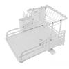 Dish Drying Rack Folding 2 Tier Multipurpose Easy Storage Dish Dryer Rack for Kitchen Countertop