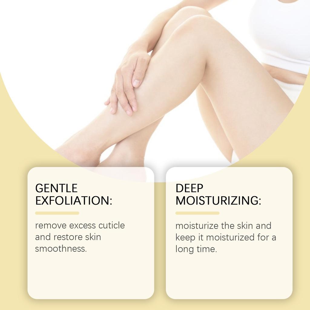 Lemon Exfoliating Gel Gentle Cleansing Soft Nourishing Nourishing Moisturizing Body Cream