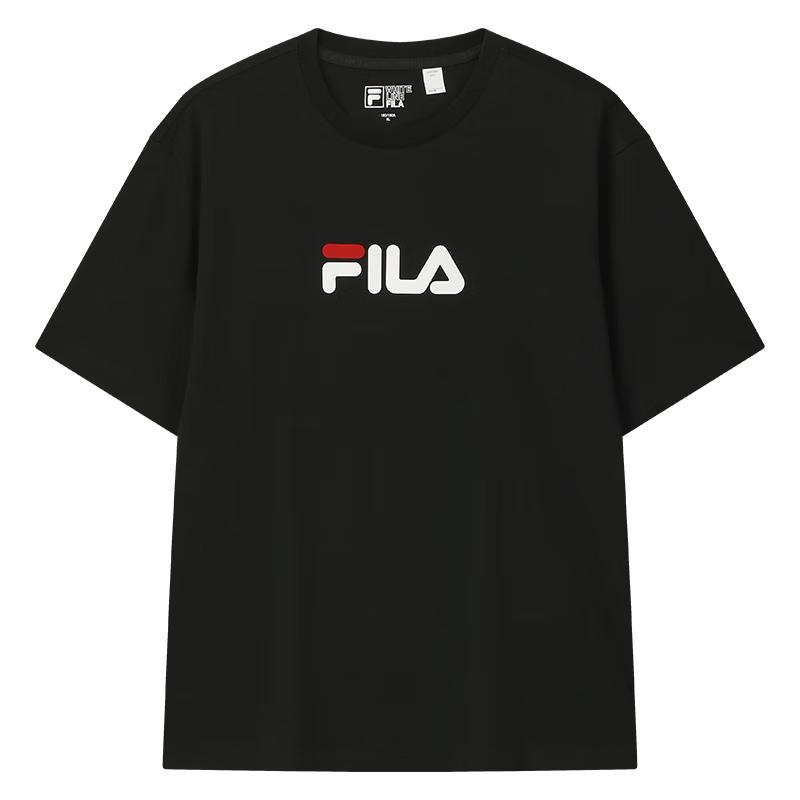 FILA Unisex Cool-Touch Cotton Short Sleeve T-Shirt L
