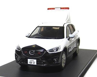 Daron Premium-X Mazda CX5 Hiroshima Prefectural Police LED Indicator Lights 2013 1/43 Scale PRD486