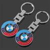 3D Metal/Leather Car Logo Key Chain Keyring Auto Interiors Accessories For BMW M E46 E90 E60 F30 F10 X1 X2 X3 X5 X4 X6 X7 G30