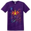 Psychedelic Insect T Shirt Neon Fantasy Bug Art Graphic Colorful Tee Gift Wear