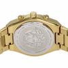 Versace Sporty Greca Watch, 46mm, VESO00922, Men's, Gold, Black Dial, Quartz Movement, Water Resistant, Sapphire Crystal