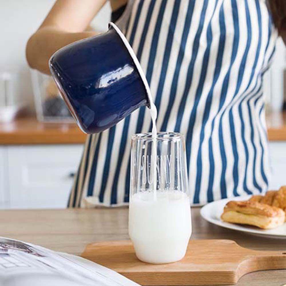 Enamel For Gas Stove Induction Cooker Baby Coffee Breakfast Cookware Milk Pot Soup Pot Cooking Pot