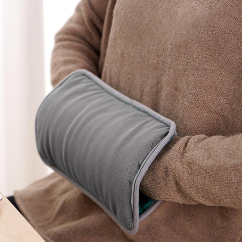Electric Heated Pad Hand Warmer USB Graphene Heating Hand Muff Warmer Long-lasting Heat Winter Supplies  For Home Office