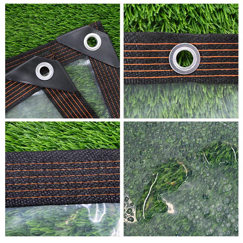 ZISIZ Transparent Waterproof Outdoor Tarp
