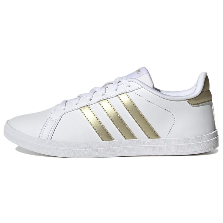 Adidas Neo Courtpoint Comfortable Durable Low-Top Skate Shoes Women Sneakers White Platinum GX5713