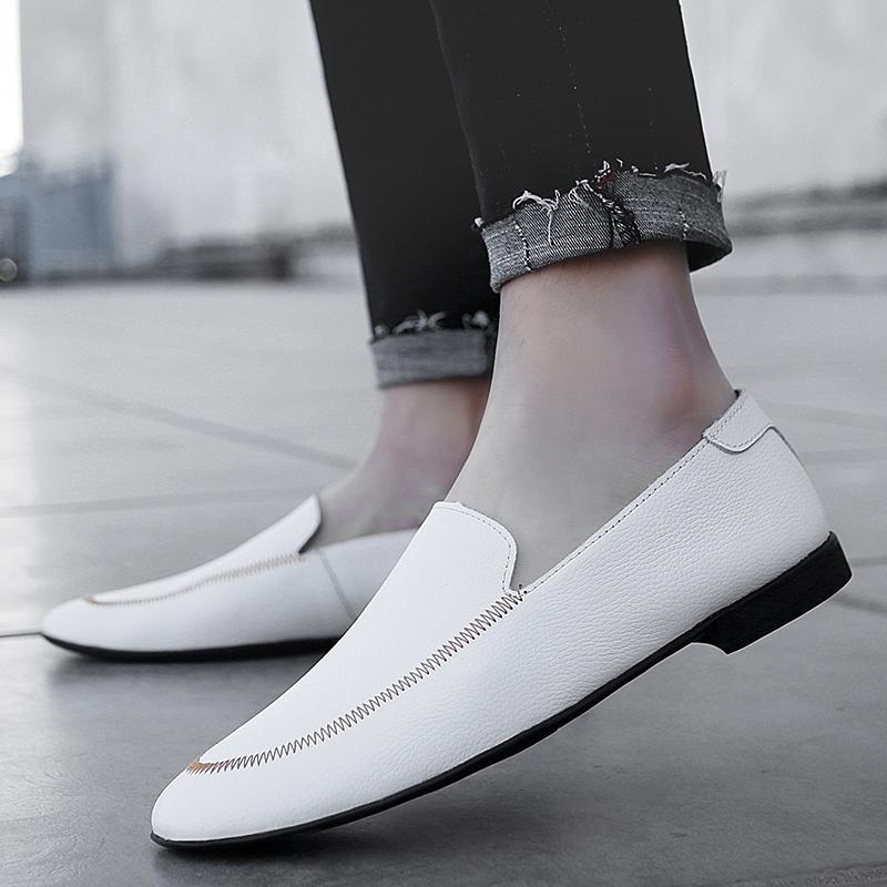 Comfortable Slip-On Casual Shoes High Quality New Men's Loafers Lightweight Flats Driving Shoes for Men Non-Slip Walking Shoes