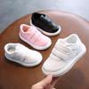 Kids Sneakers Girls Trainers Boys Children Leather White Black School Running Pink Sports Shoes Flexible Sole