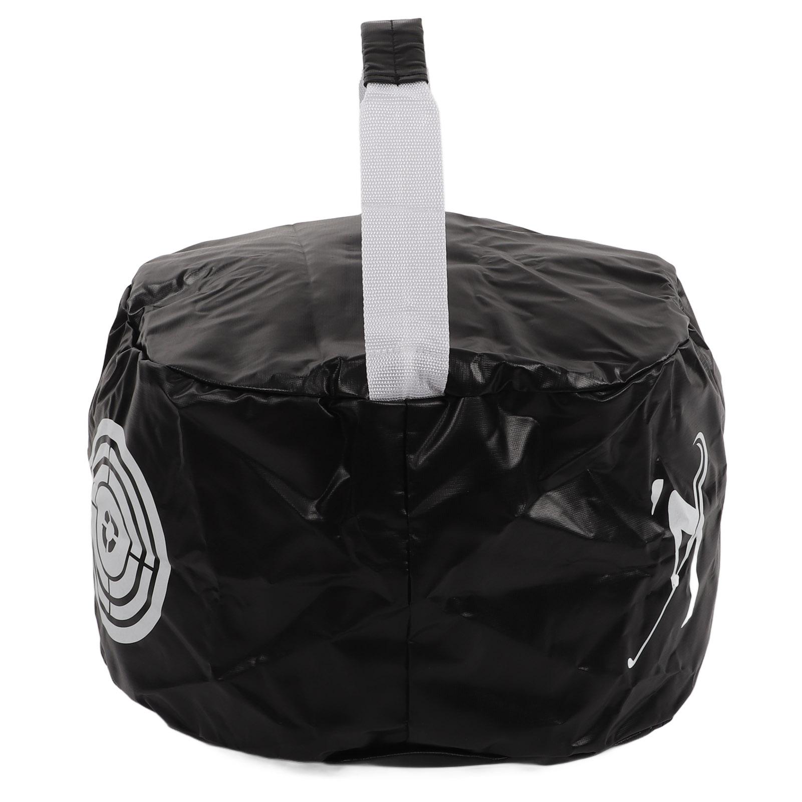 

Сумка для ударов по гольфу Водонепроницаемая ПВХ Гладкие поверхности Дизайн на молнии Сумка для тренировки свинга в гольфе для