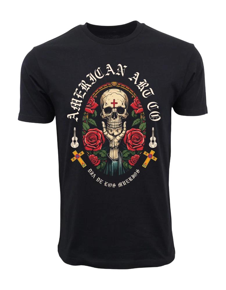 American Art Collective Day Of The Dead T Shirt S