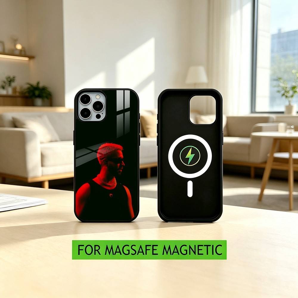 S-Singer M-MORA Phone Case For iPhone17,16,15,14,13,12,11 Plus,Pro Magnetic with Magsafe Wireless Charging iPhone14Plus