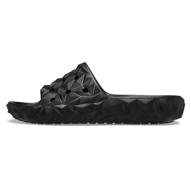 Crocs Classic Geometric Slides Black Men s 209608-001 EU 38-39