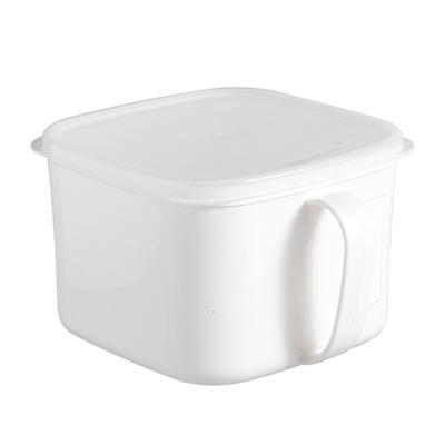 Boîte de Rangement Alimentaire de Cuisine Conteneur Grande Capacité Organisateur de Rangement Alimentaire Scellé avec Couvercle à Poignée