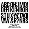 4-inch English Letter Sticker Large Size Waterproof Mailbox Party Car DIY Light Small Letter Sticker