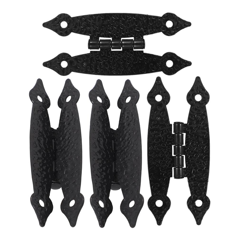 4Pcs Decorative Butterfly Hinges Cabinet Hinges for Kitchen Cabinets Rustic Furniture Drop Leaf Tables Heavy Duty Iron