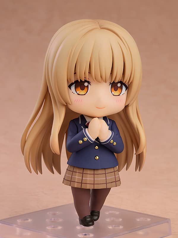Nendoroid O Anjo da Porta ao Lado me Transformou em uma Pessoa Mahiru Shiina Figura Móvel Pintada de Plástico Não É Boa Não é Escala