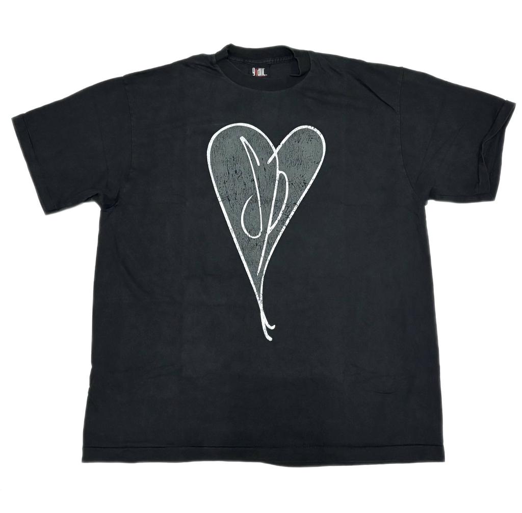 Smashing Pumpkins Black Mellon Collie Heart VTG XL Single Stitch T-Shirt REPRINT