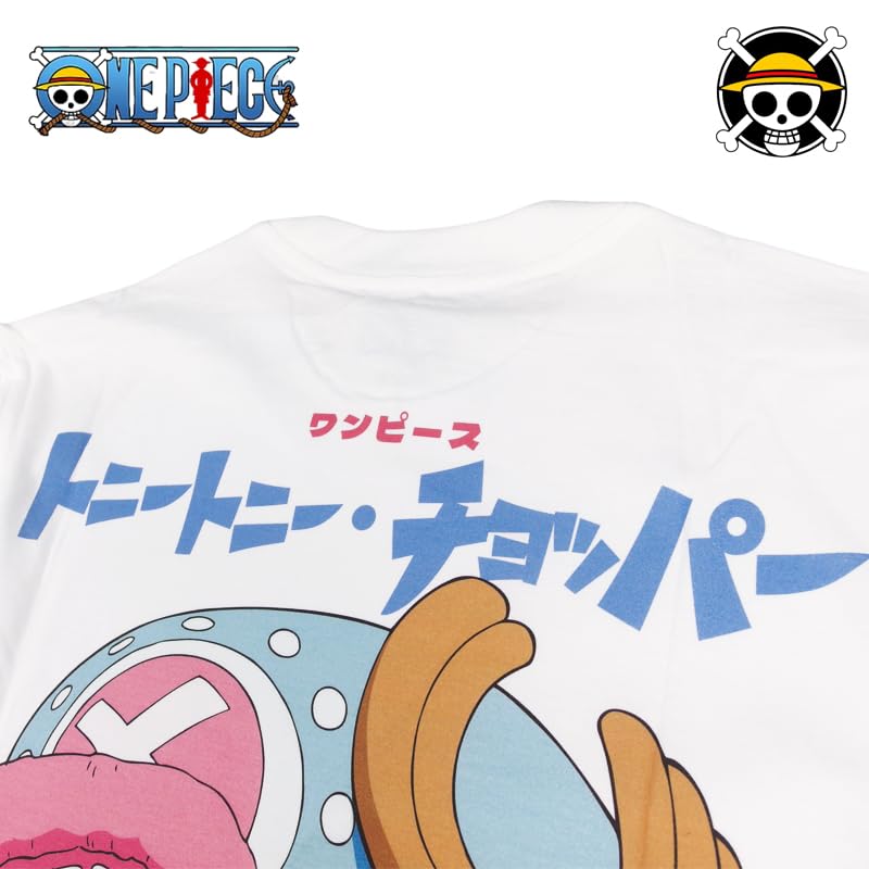 EVERSOUL ONE PIECE Short Straw Hat Character Anime Movie Size M T-Shirt, Sleeve, Chopper, Pirates, Luffy, Sanji, Zoro, Nami, Merchandise, Tee, Men's,