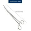 Stainless Steel Hemostatic Forceps Tweezers with Straight/Curved Tips & Needle Holder for Pet and Fishing Hook Removal