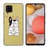 Cute Brindle Frenchie Puppy Case For Samsung Galaxy A12 A02S A22 A32 A52 A72 A71 A51 A41 A31 A21 A11 A50 A70 A10S A20S Cover