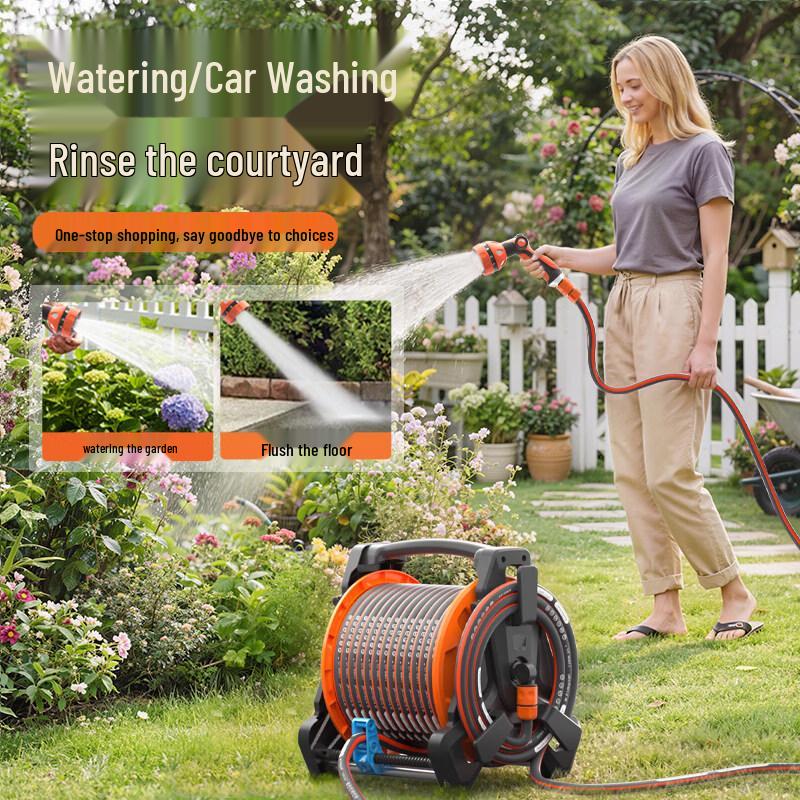 Multi-Purpose Garden Hose Nozzle & Spray Gun