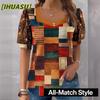 Women's Fashion Casual Short Sleeve Blouses & Shirts