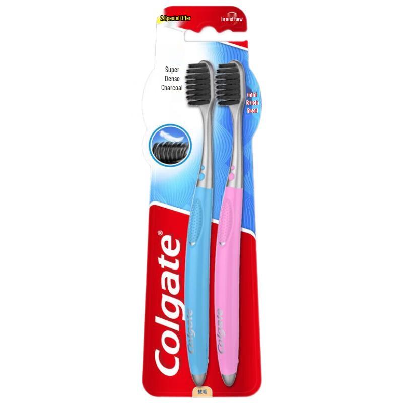 Colgate Ultra-Dense Soft Bristle Toothbrush Twin Pack