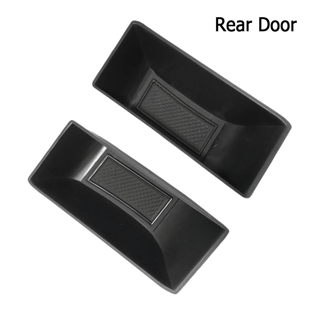 2Pcs Car Door Side Storage Box Front/Rear Door Handle Armrest Tray Organizer for BYD Atto 3 Yuan Plus   Accessories