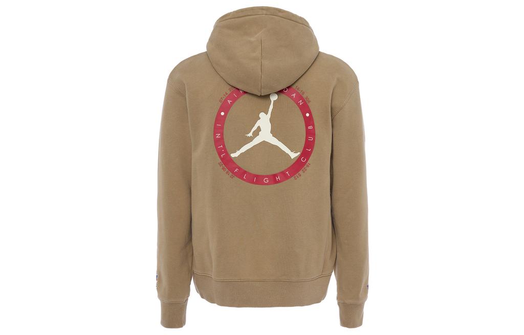 Jordan X Two 18 Sweatshirts Men's Khaki Hooded Moderate Regular DV6961-258