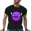 Geometry Dash Easy Demon Tričko Unisex Tričko Letní Tričko Unisex Bavlna Anime Tričko Tričko