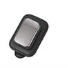 Car Visor Glasses Clip, Alloy Sunglasses And Eyeglasses Holder For Car Sun Visor, Multi-functional Press-type Sunglasses Mount.