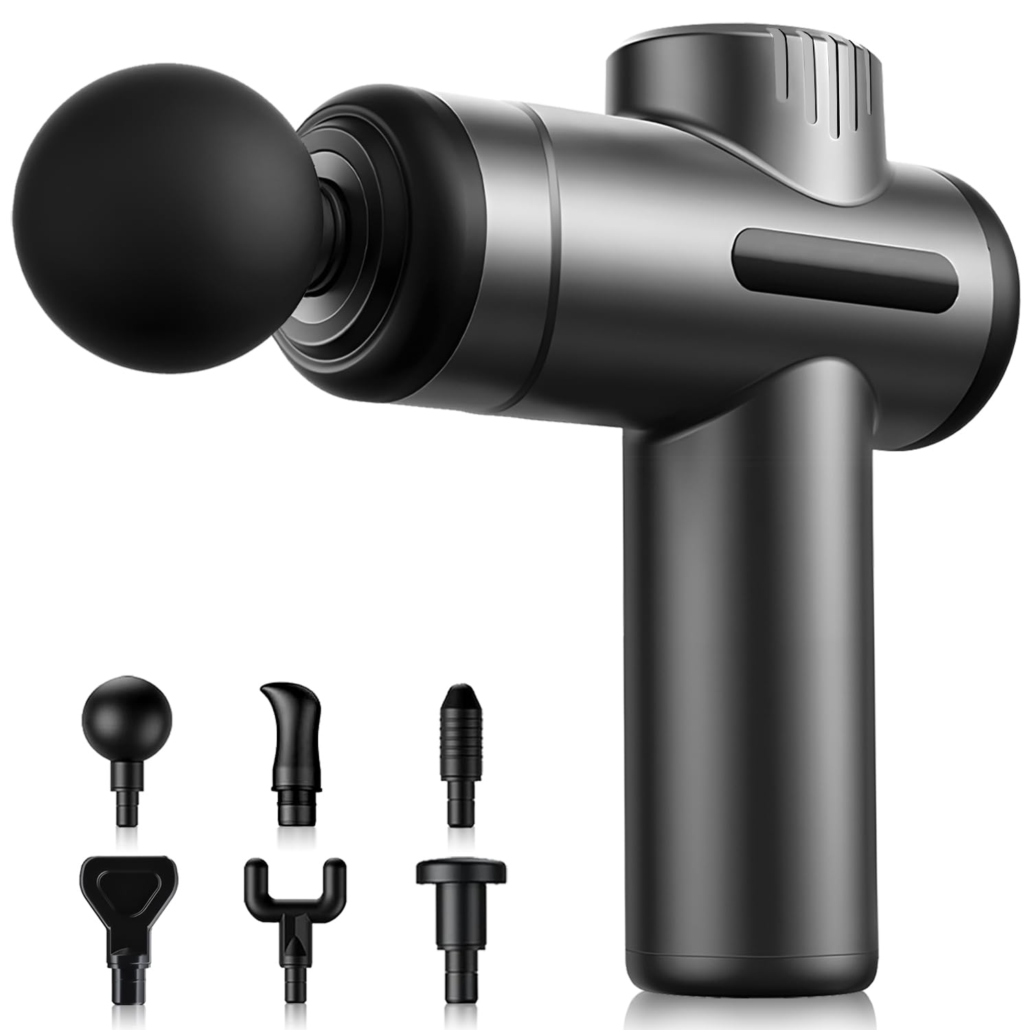 

Ручной миофасциальный пистолет Mucuru с ИИ Мини-миофасциальный релиз 6 6 уровней мощности 2400 мАч большой Включает японскую инструкцию Идеальный подарок