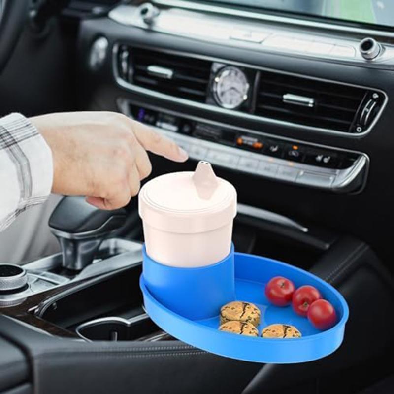 Car Snack Tray Storage Rack Sundries Tray Car Water Cup Holder Box Drink Rack Safety Seat Snack Shelf Automotive Interior