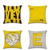 Premium 45x45cm Soft Linen Love Series Cushion Cover For Elegant Sofa Accents