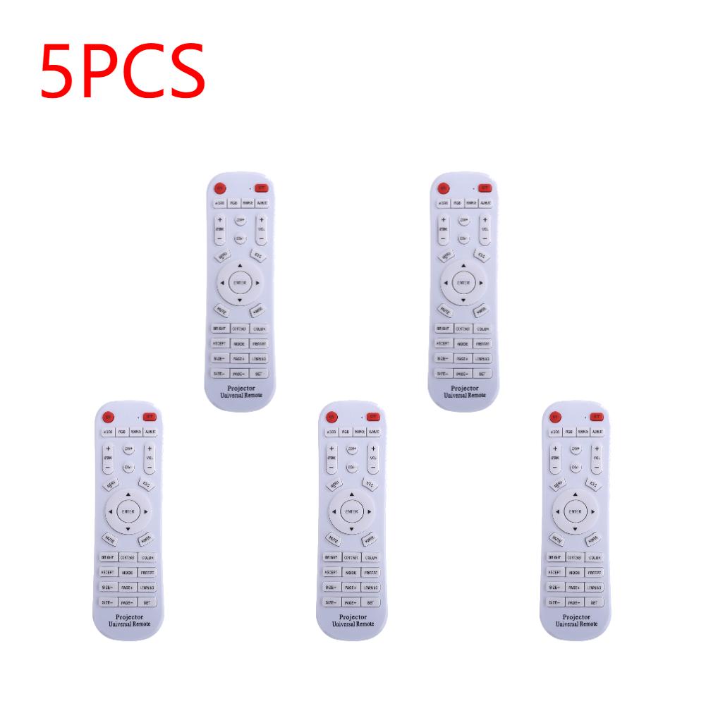 1-10PCS Universal Projector Remote Control Replacement Projector Remote Control for ThundeaL Byintek Vivicine WZATCO Projector