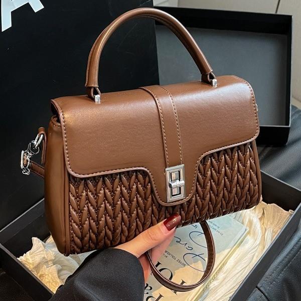 Desari People Retro Printing Handbag Bag Women's Trendy Women's Large Capacity Out Tote Women's Bag