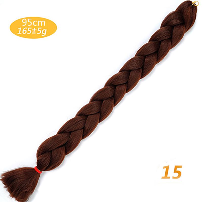 Synthetic Braiding Hair Extensions 82inch 165g Long Jumbo Braids Hair Bulk Purple Pink Gray Blue Pure Color KTB