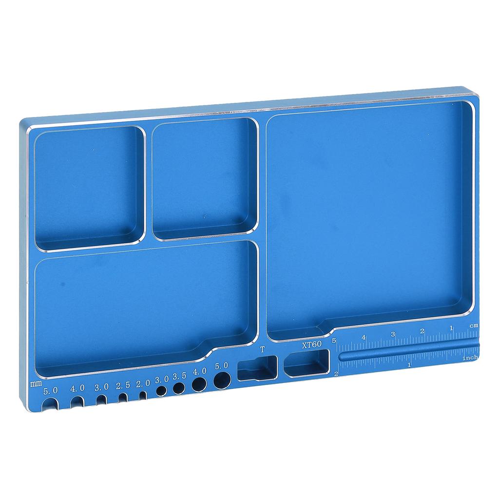 Magnetische Schraubenablage Aluminiumlegierung Magnetische Adsorption Weit verbreitet Magnetische Teileablage mit