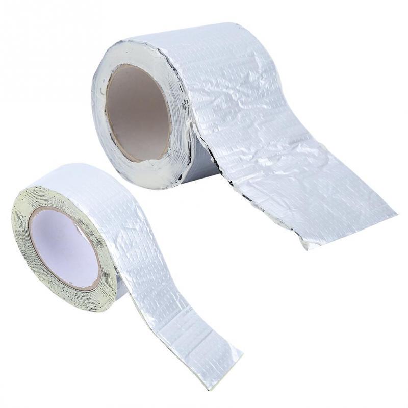 Multifunktionales wasserdichtes Butylkautschukband für die Reparatur von Dachabflussrohren, 7,5 cm x 10 m