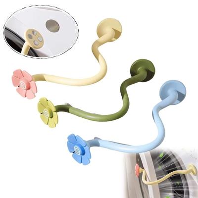 Washing Machine Door Stopper Support Bracket Magnetic Fixing Clip Ventilation Holder for Front Load Drum Washer Prevents Door Falling