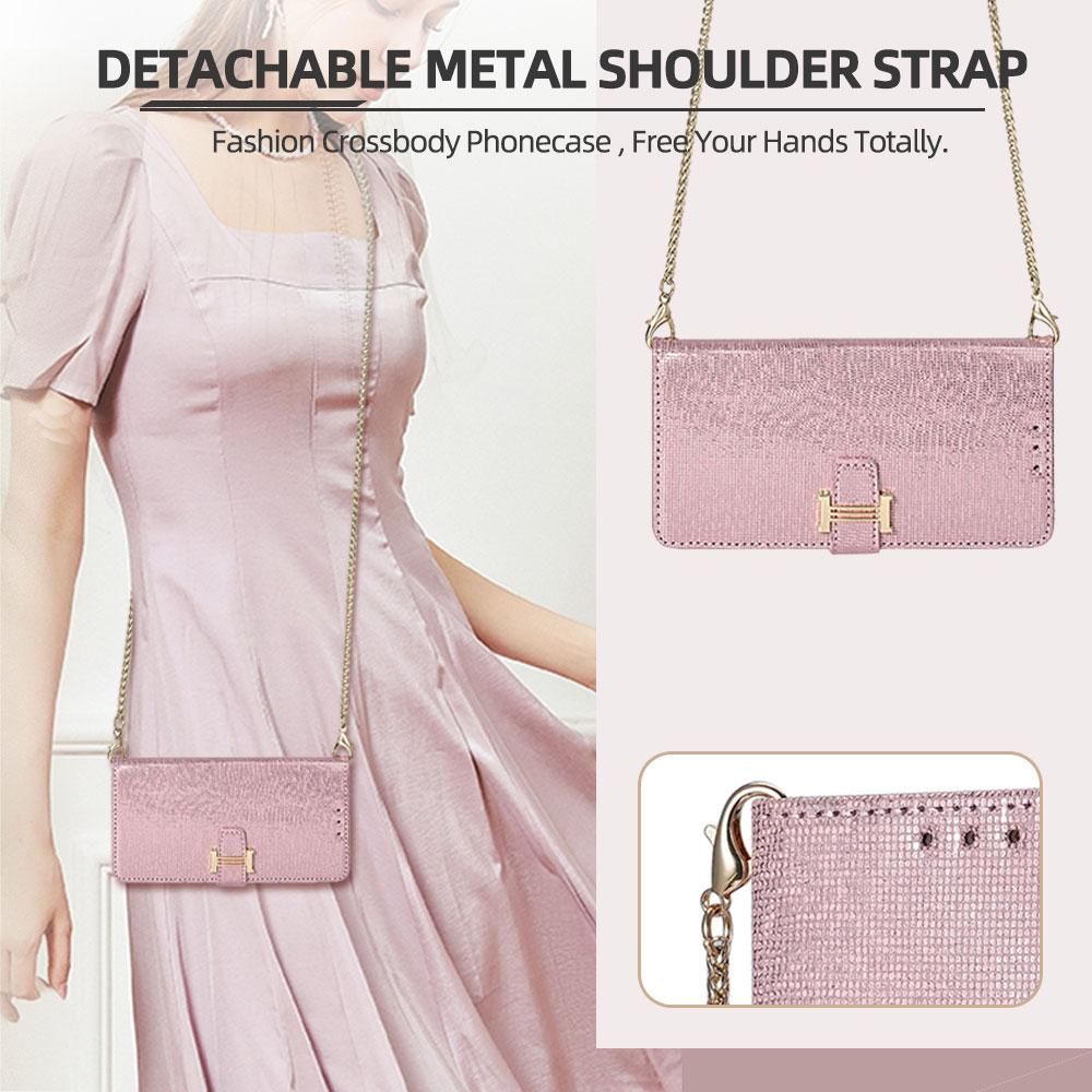 For Oppo A5x 5G Case Wallet Sequins Leather Crossbody Phone Cover