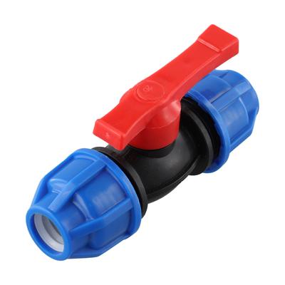 1pcs 20/25/32mm Stop Tap Valve Water Splitter Plastic Quick Valve Connector Garden Agriculture Irrigation Water Pipe Fittings