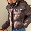 Padded-padded Women's New Short Winter Medium and Small Hooded Down Padded Jacket Anti-leather Thickened Padded Jacket